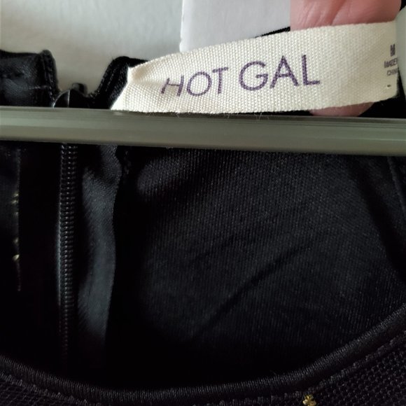 Hot Gal Women's Halter Style Summer Dress Sleeveless Knee Length Embroidered - Picture 4 of 10